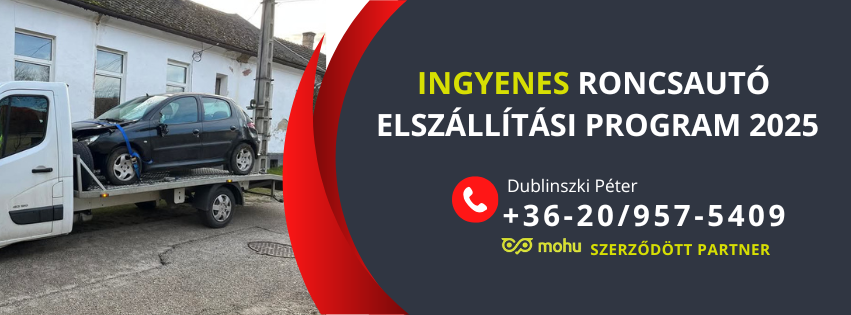 ingynes roncsautó elszállítás ingynes roncsautó elszállítás